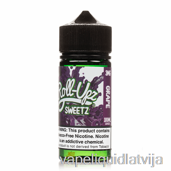 Vīnogu Sulas Roll-upz E-liquid - 100ml 0mg Vape šķidrums